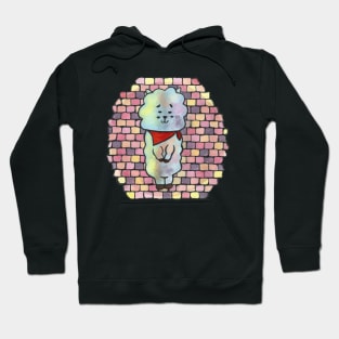 RJ In the Purple Spotlight Inspired Kawaii Street Art Graffiti Hoodie